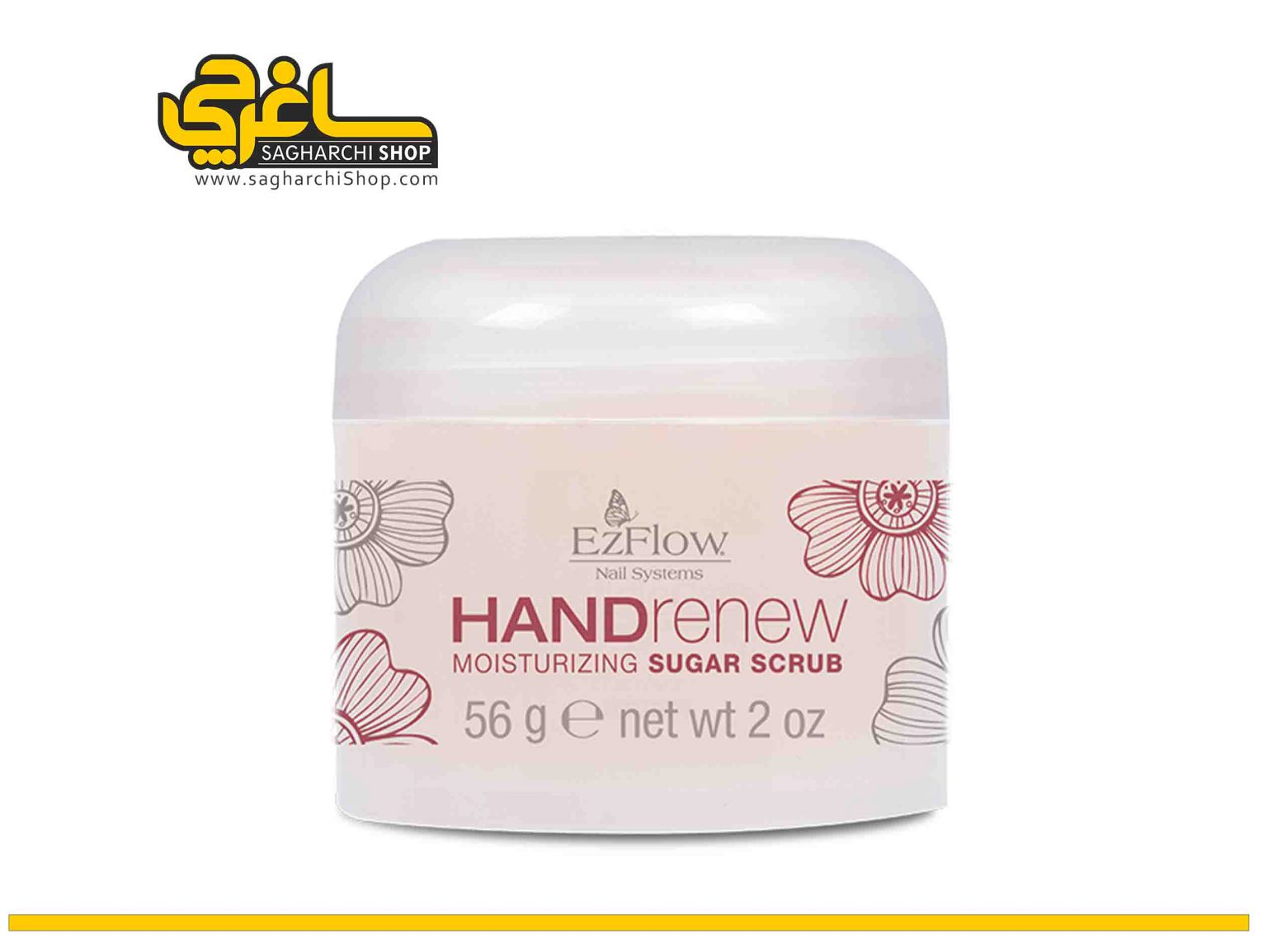 HANDrenew Moisturizing Sugar Scrub 56gr اسکراب شکری دست ایزی فلو EzFlow - Image 2