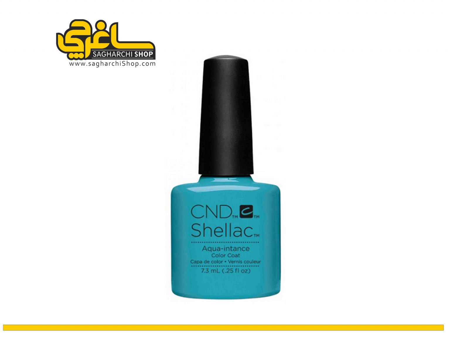 لاک ژل AquaIntance لاک ژل 7.3 میلی لیتر سی ان دی CND Aqua Intance تولید آمریکا میباشد.کمپانی آمریکایی CND از جمله برندهای پر افتخار دهه اخیر میباشد که محصولات...