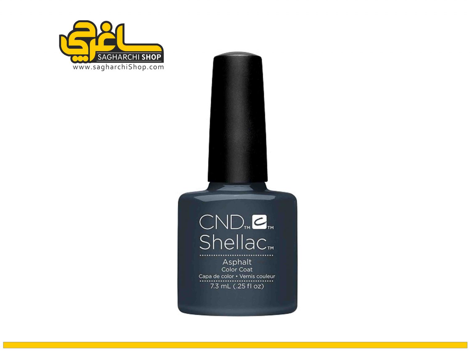 لاک ژل Asphalt لاک ژل 7.3 میلی لیتر سی ان دی CND Asphalt تولید آمریکا میباشد.کمپانی آمریکایی CND از جمله برندهای پر افتخار دهه اخیر میباشد که محصولات...