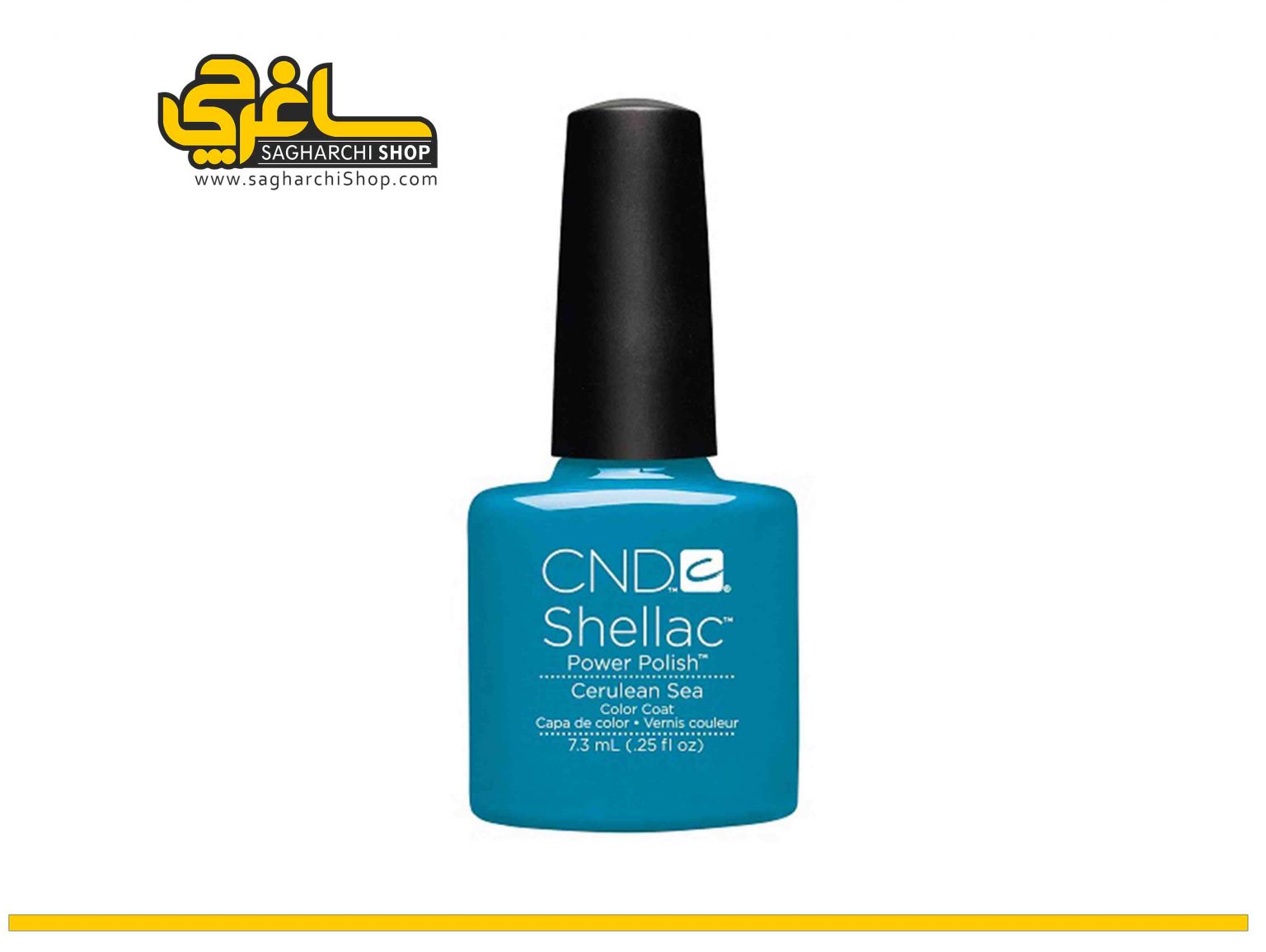 لاک ژل سی ان دی CND Cerulean Sea تولید آمریکا می‌باشد.کمپانی آمریکایی CND از جمله برند‌‌های پر افتخار دهه اخیر می‌باشد که محصولات...