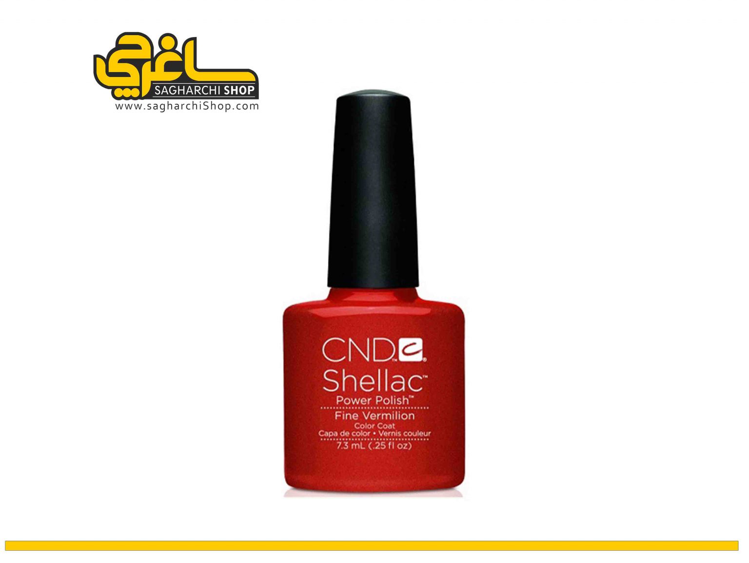 لاک ژل FineVermilion لاک ژل 7.3 میلی لیتر سی ان دی CND Fine Vermilion تولید آمریکا میباشد.کمپانی آمریکایی CND از جمله برندهای پر افتخار دهه اخیر میباشد که محصولات خود...