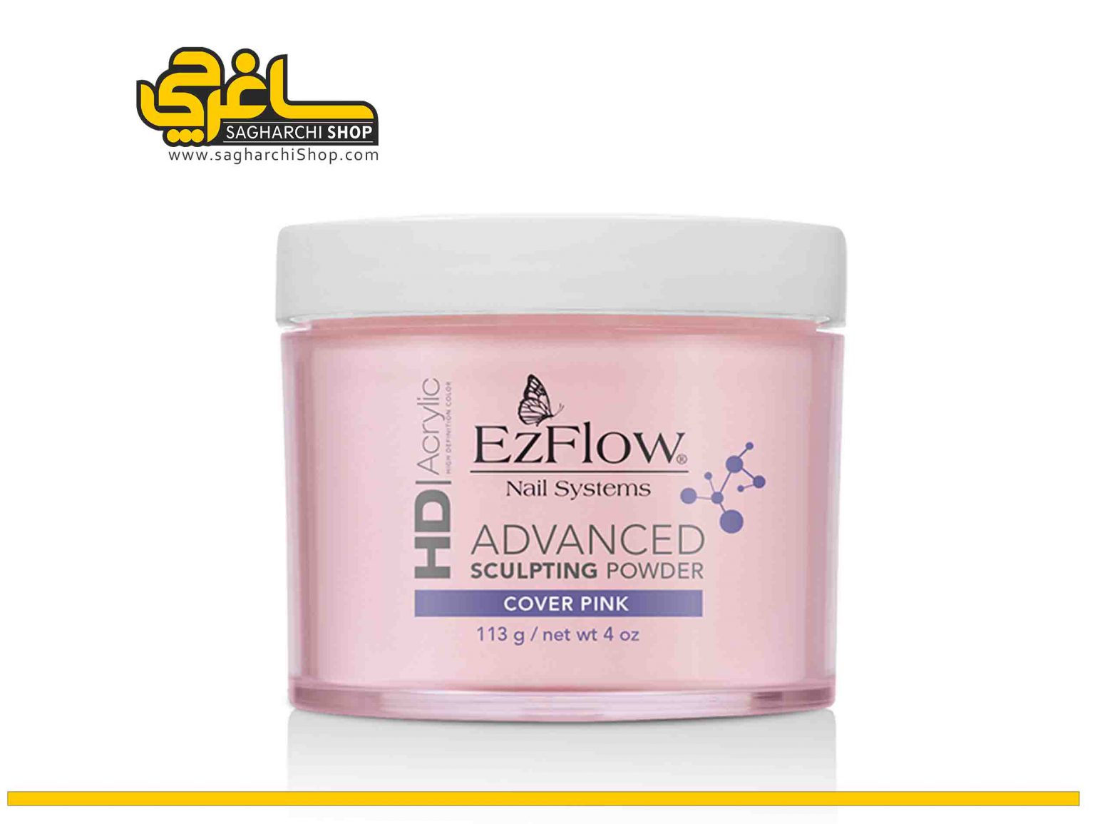 پودر کاشت cover pink ایزی فلو پودر کاشت ناخن HD Acrylic Cover Pink ایزی فلو EzFlow تولید کشور آمریکا میباشد.کمپانی خلاق و مطرح آمریکایی Ezflow، با 25 سال سابقه درخشان و متمرکز...