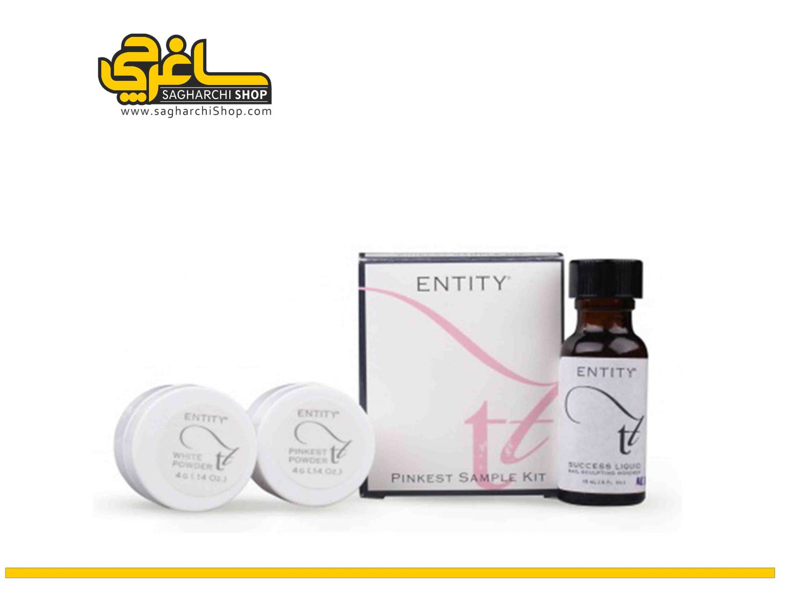 کیت لیکویید و پودر انتیتی ENTITY SAMPLE KIT مانند برندهای هارمونی و آرتستیک توسط کمپانی آمریکایی و معروف Nail alliance تولید می شود.محصولات entity از...