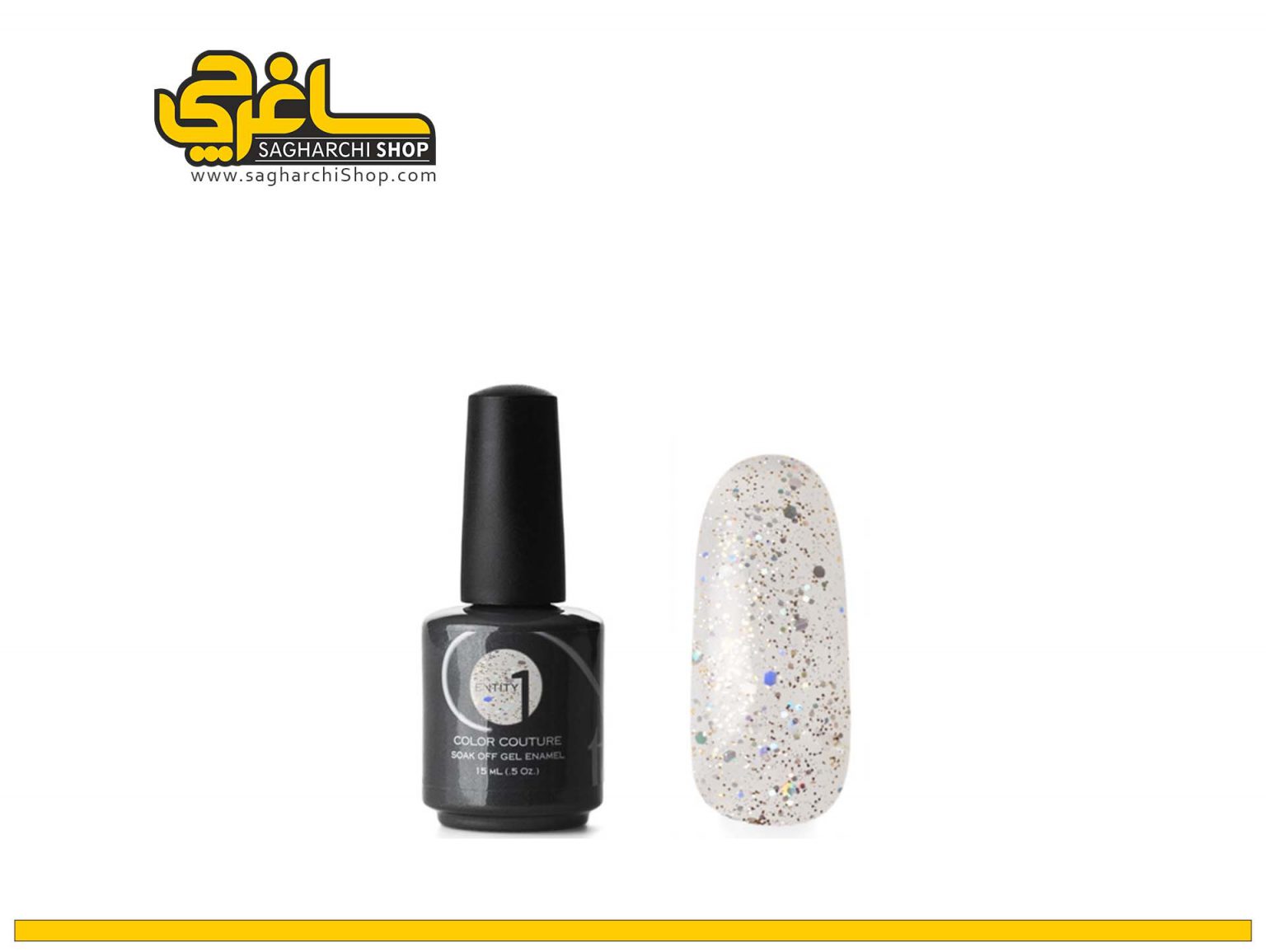 لاک ژل chrysanthemum gold coins کد 41 برند Entity