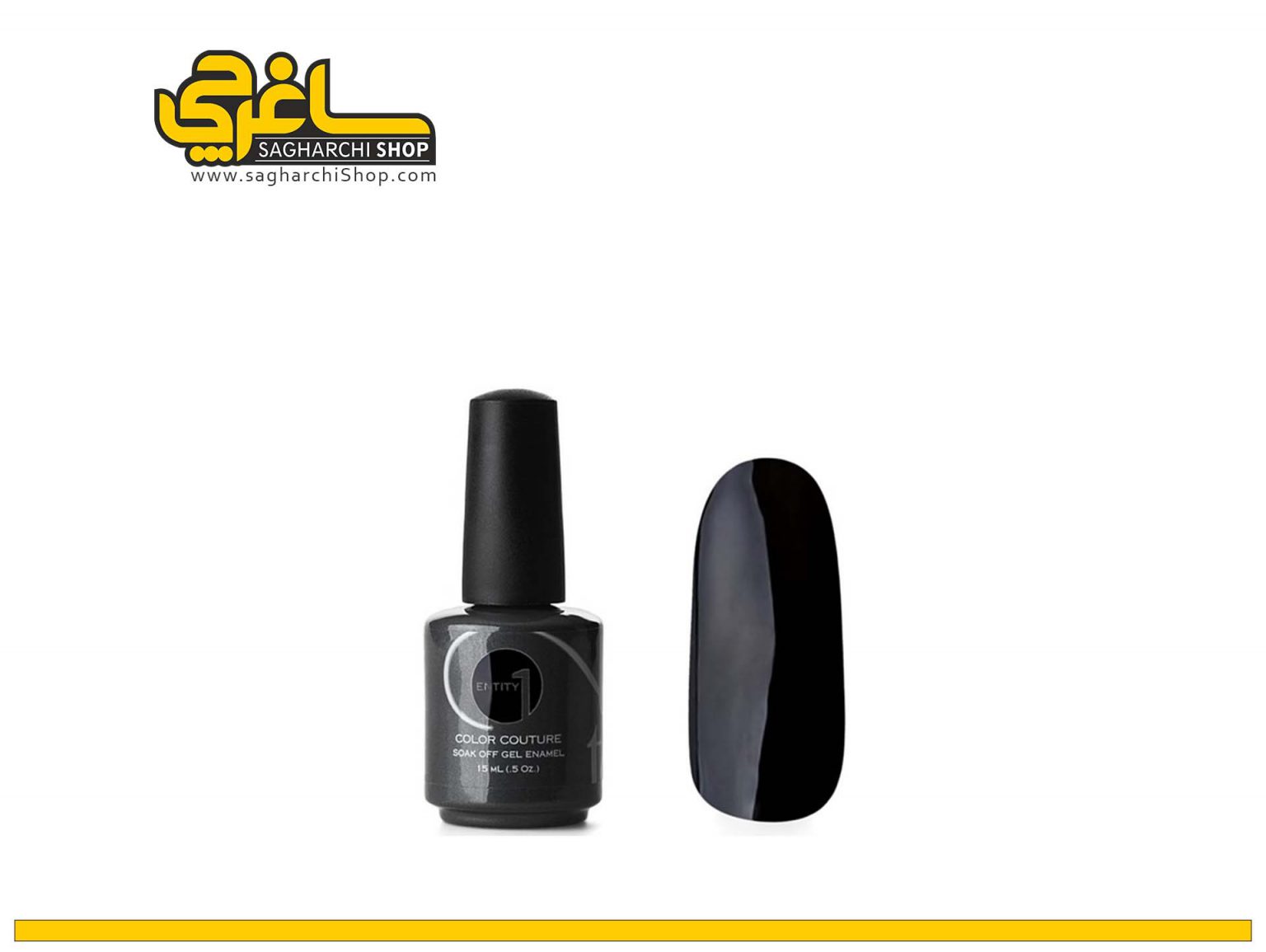 لاک ژل little black bottle کد 45 برند Entity لاک ژل little black bottle کد 45 برند Entity