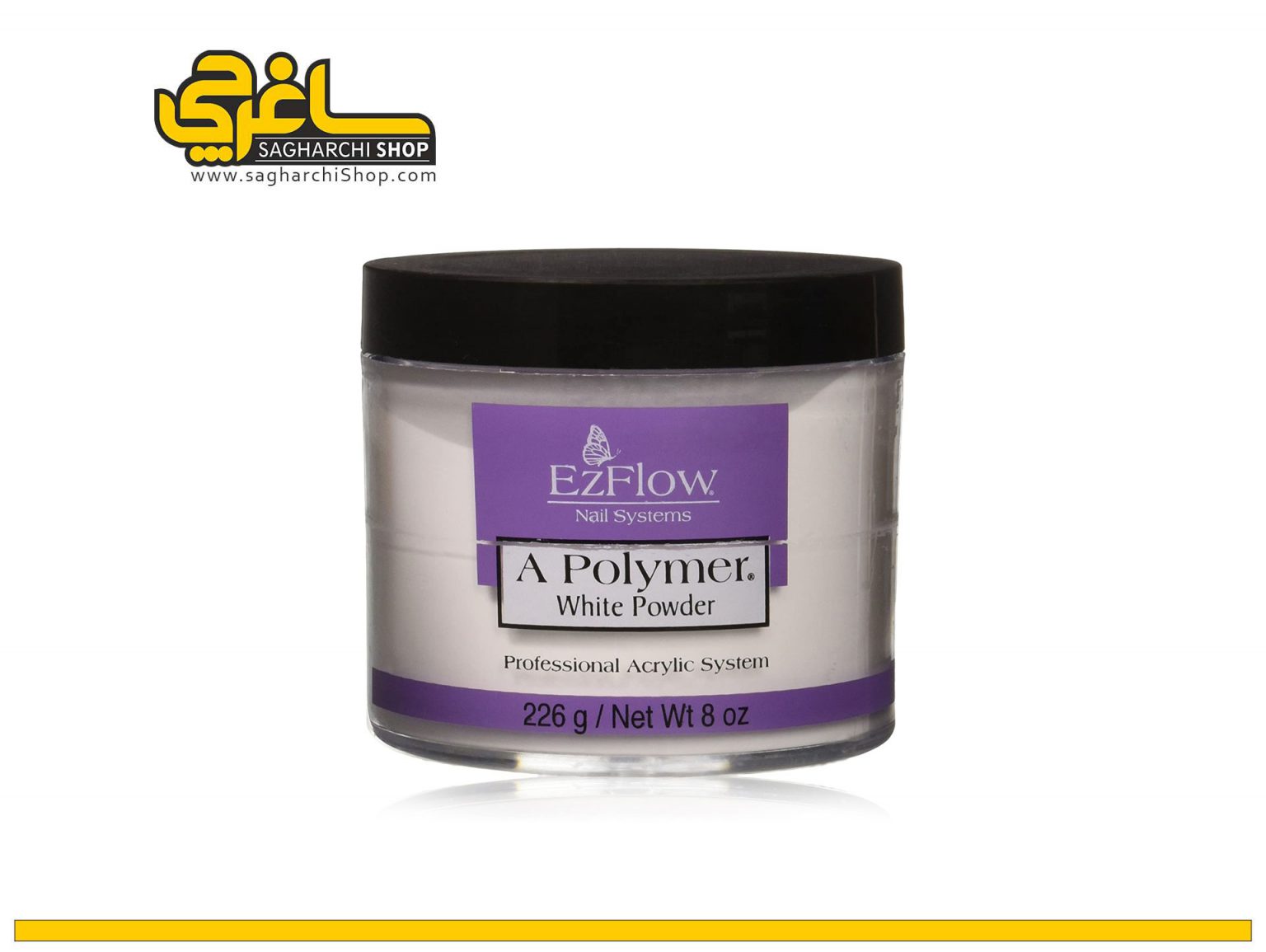 white-powder-226gr-ezflow پودر کاشت ناخن 226 گرم A Polymer White ایزی فلو EzFlow تولید کشور آمریکا میباشد.کمپانی خلاق و مطرح آمریکایی Ezflow با 25 سال سابقه درخشان...