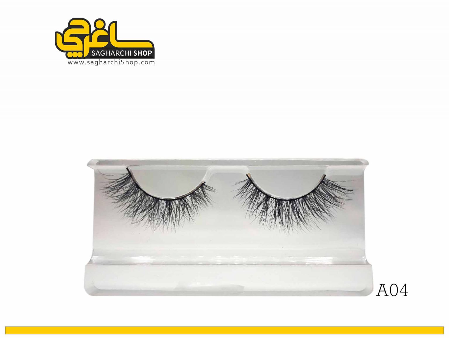 مژه جفتی سفورا مدل A04 مژه جفتی سفورا مدل A04