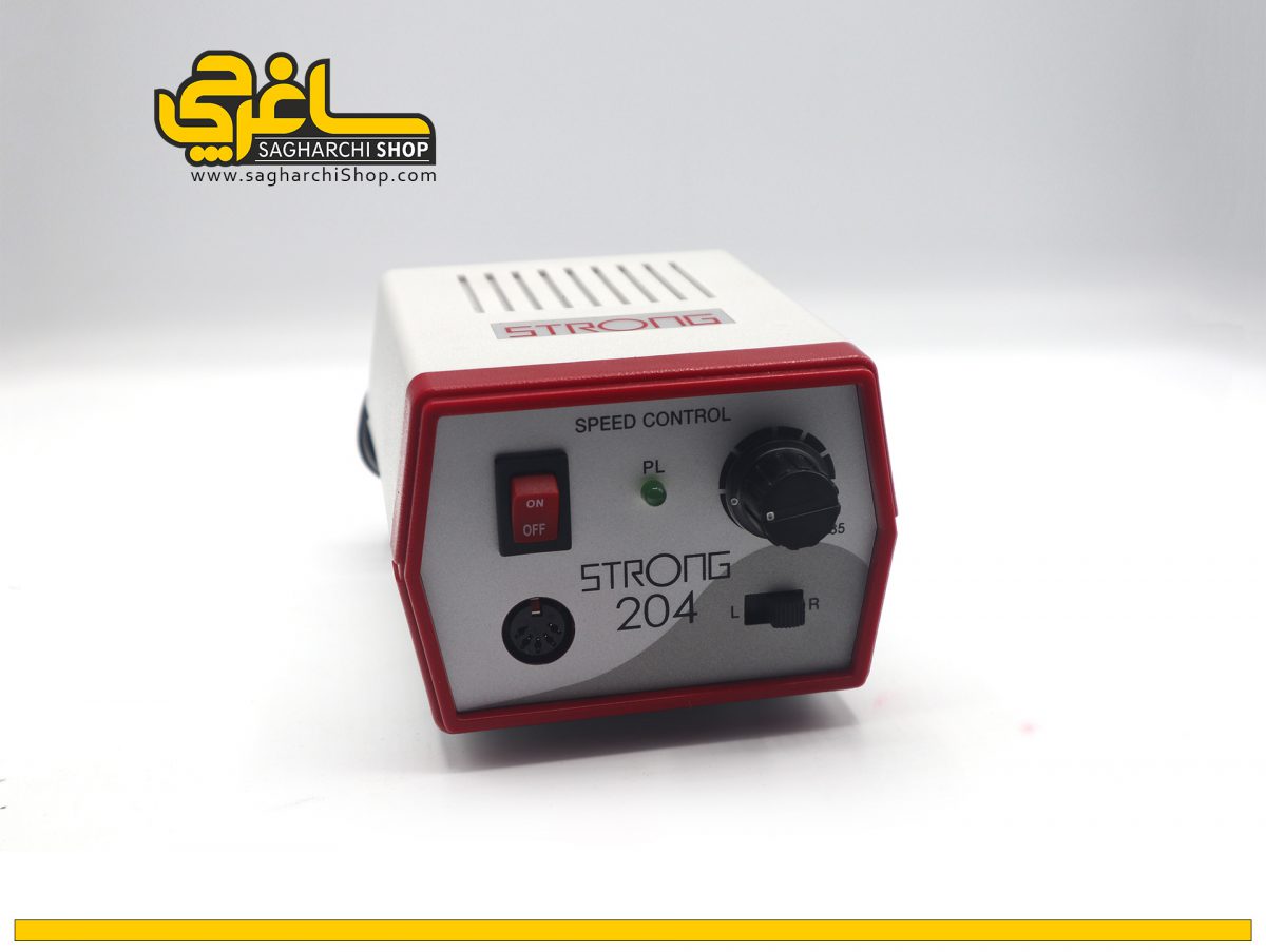 سوهان برقی STRONG 204 با قلم لابراتواری 35 هزار دور - کارتنی