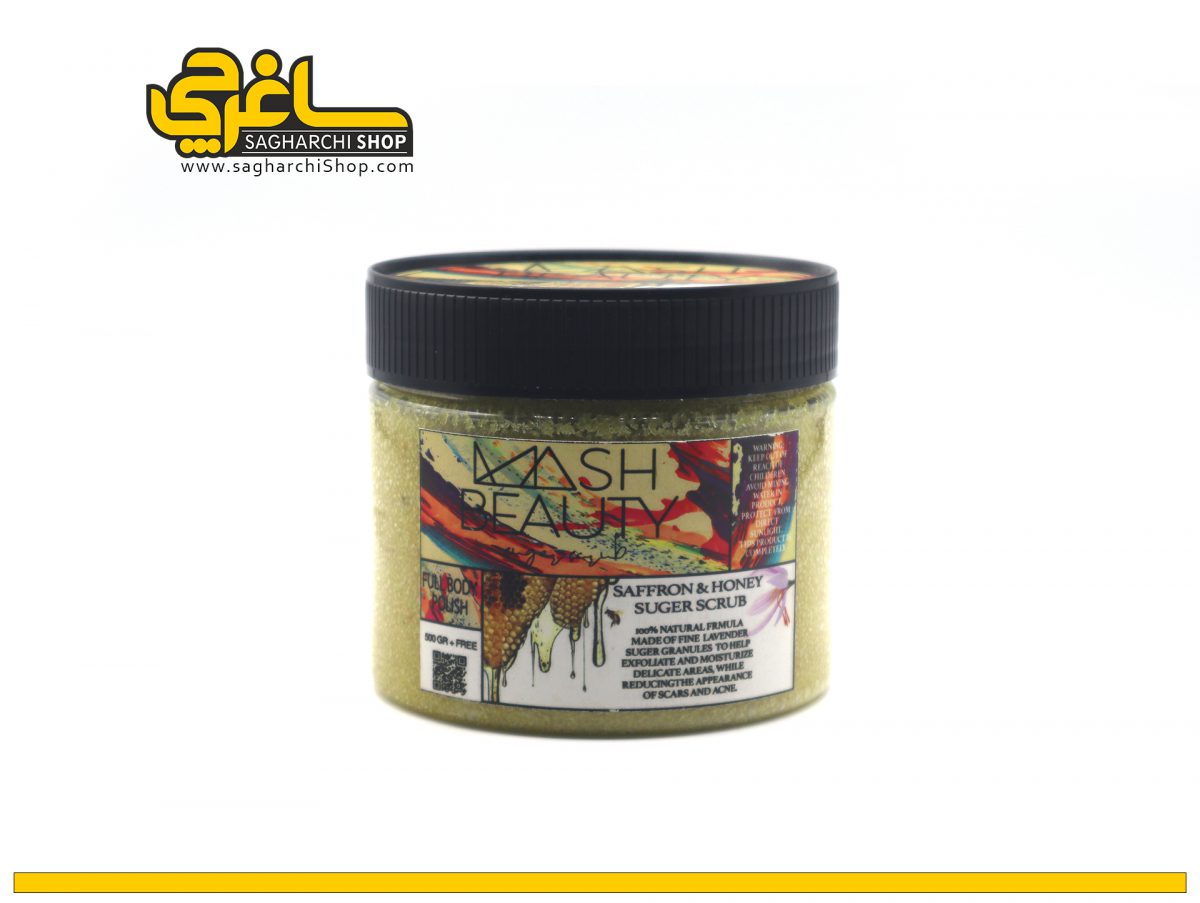 شوگر بدن 500 گرم Mash B زغفران و عسل