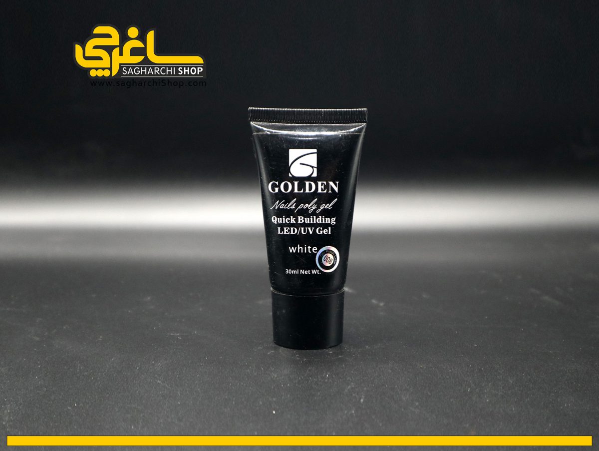 پلی ژل سفید 30 میل Golden پلی ژل سفید 30 میل Golden