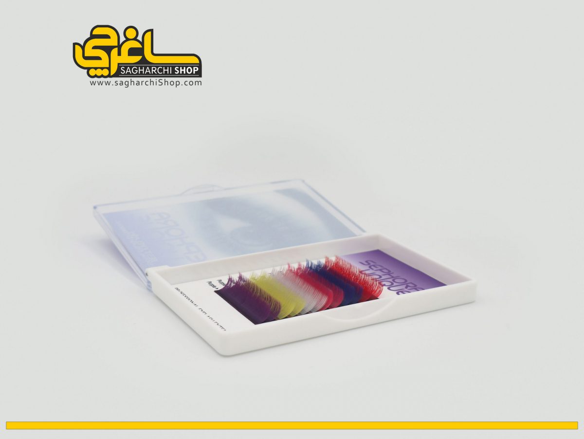 پالت مژه Sephora Unique تکنیک ساخت رنگی - Image 3