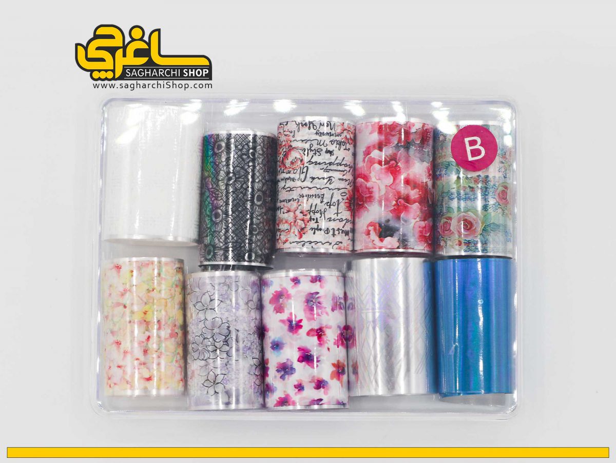 فویل دیزاین ناخن کد B یکی از ابزارهای طراحی ناخن است که به وسیله آن می‌توانید طراحی‌های زیادی انجام دهید. به علاوه، این محصول را می‌توانید روی پودر، لاک...