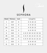 مژه اکستنشن خرده مدل B فر C سفورا Sephora - Image 2