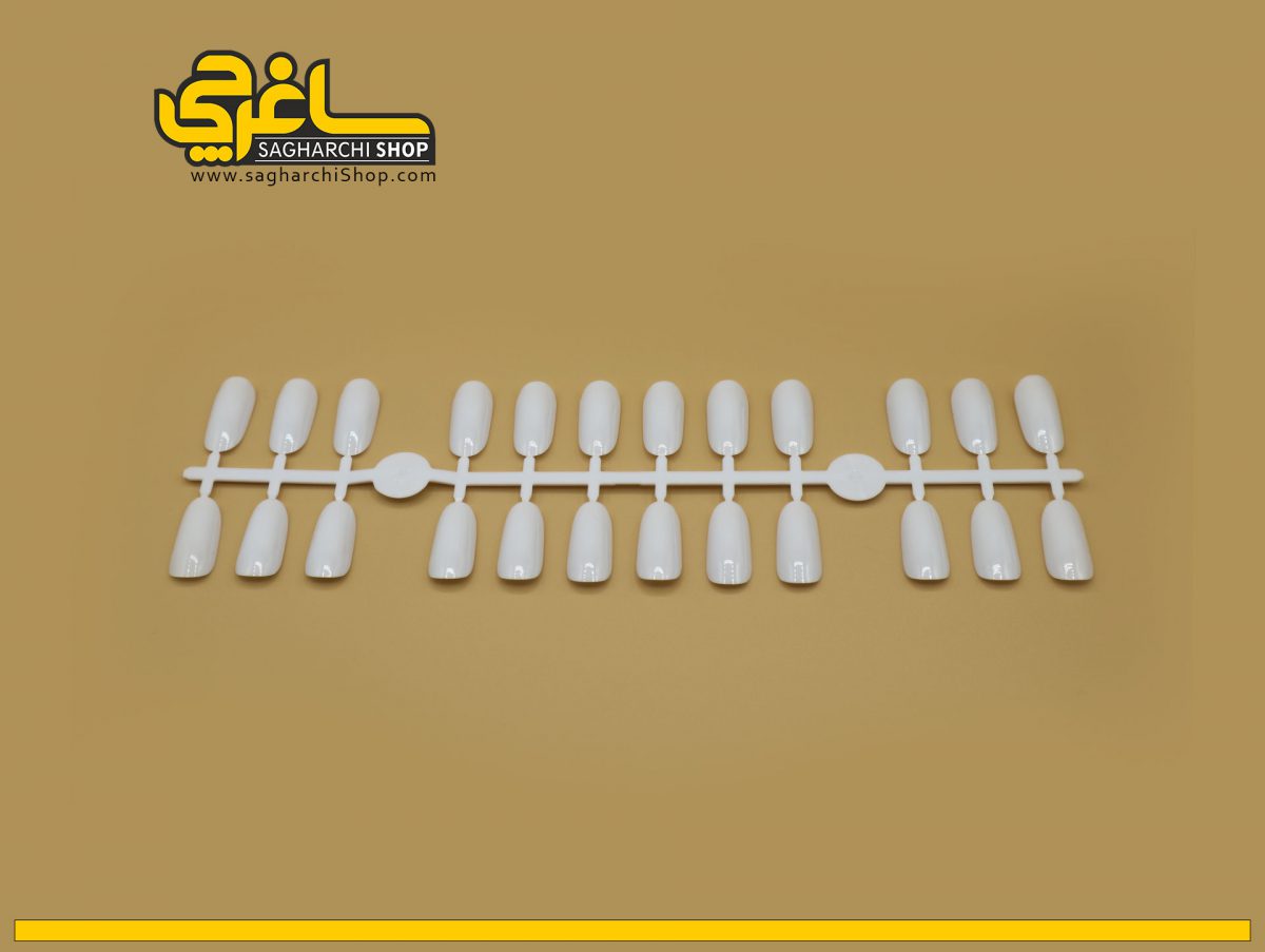 پالت طراحی شاخه ای مدل بیضوی رنگ سفید