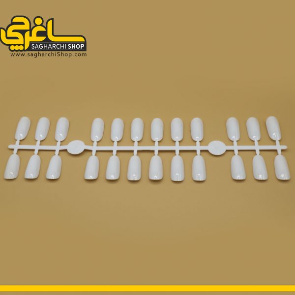 پالت طراحی شاخه ای مدل بیضوی رنگ سفید