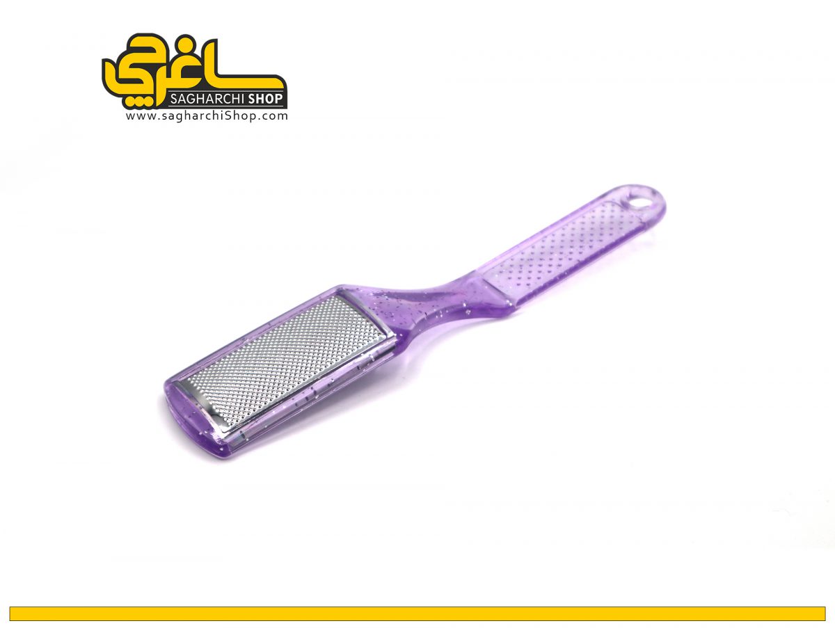 رنده کف پا پلاستیکی بنفش