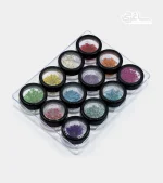 دیزاین گل خشک کوچک ناخن