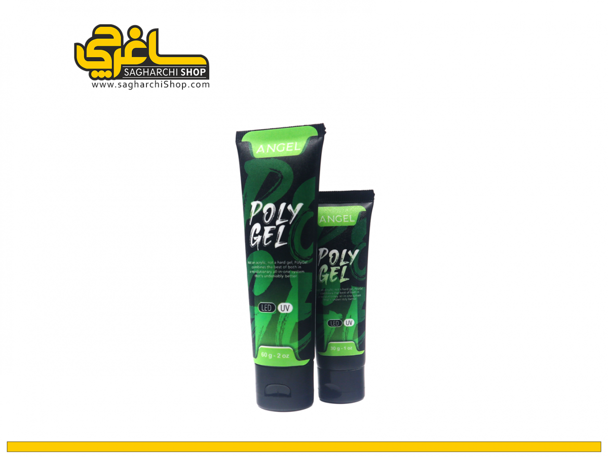 3 پلی ژل ناخن انجل Poly gel Angel Clear - Image 2