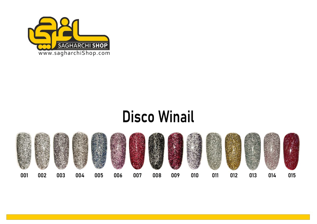 دیسکو ژل ناخن 10 میلی لیتر وینیل Winail - Image 2