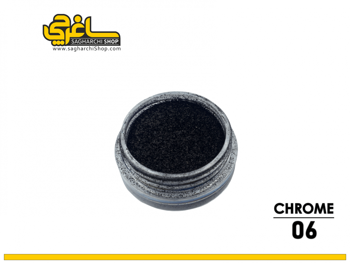پودر کروم گلیتر مشکی پودر کروم گلیتر مشکی - Image 1