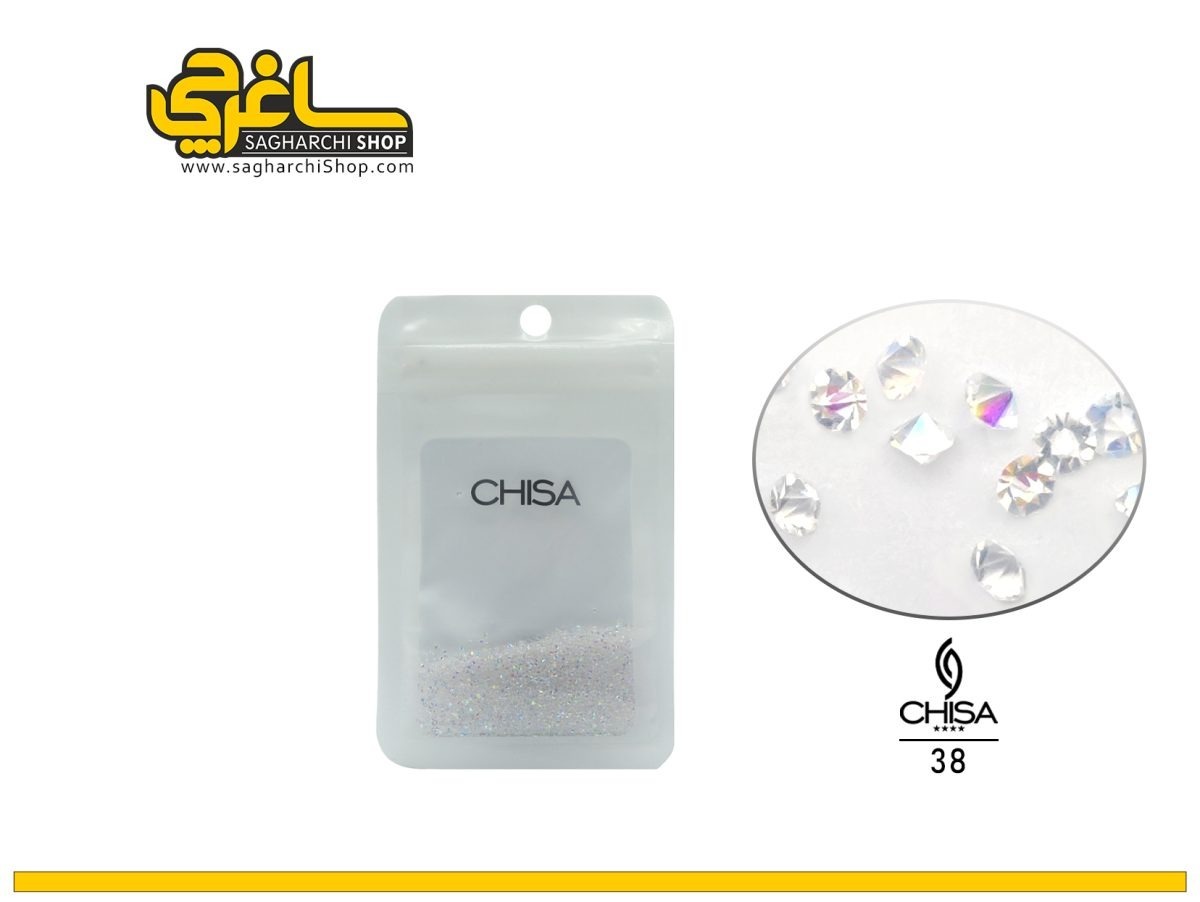 38نگین هفت رنگ الماسی نگین هفت رنگ الماسی - Image 1