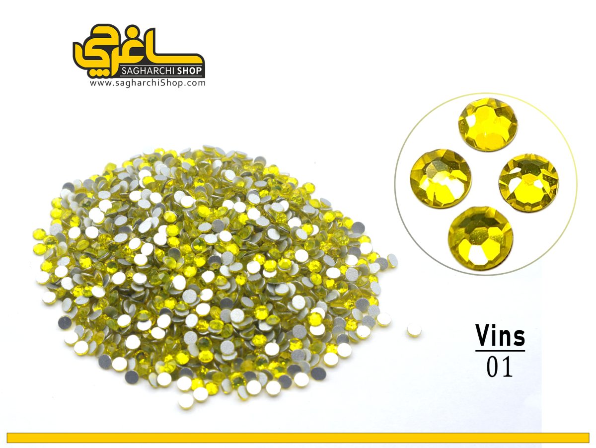 نگین ناخن وینس vins کد 01 نگین ناخن کد 01 وینس vins - Image 1