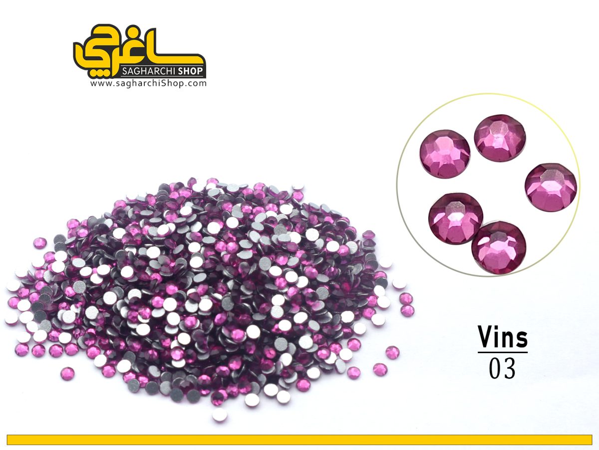 نگین ناخن وینس vins کد 03 نگین ناخن کد 03 وینس vins - Image 1