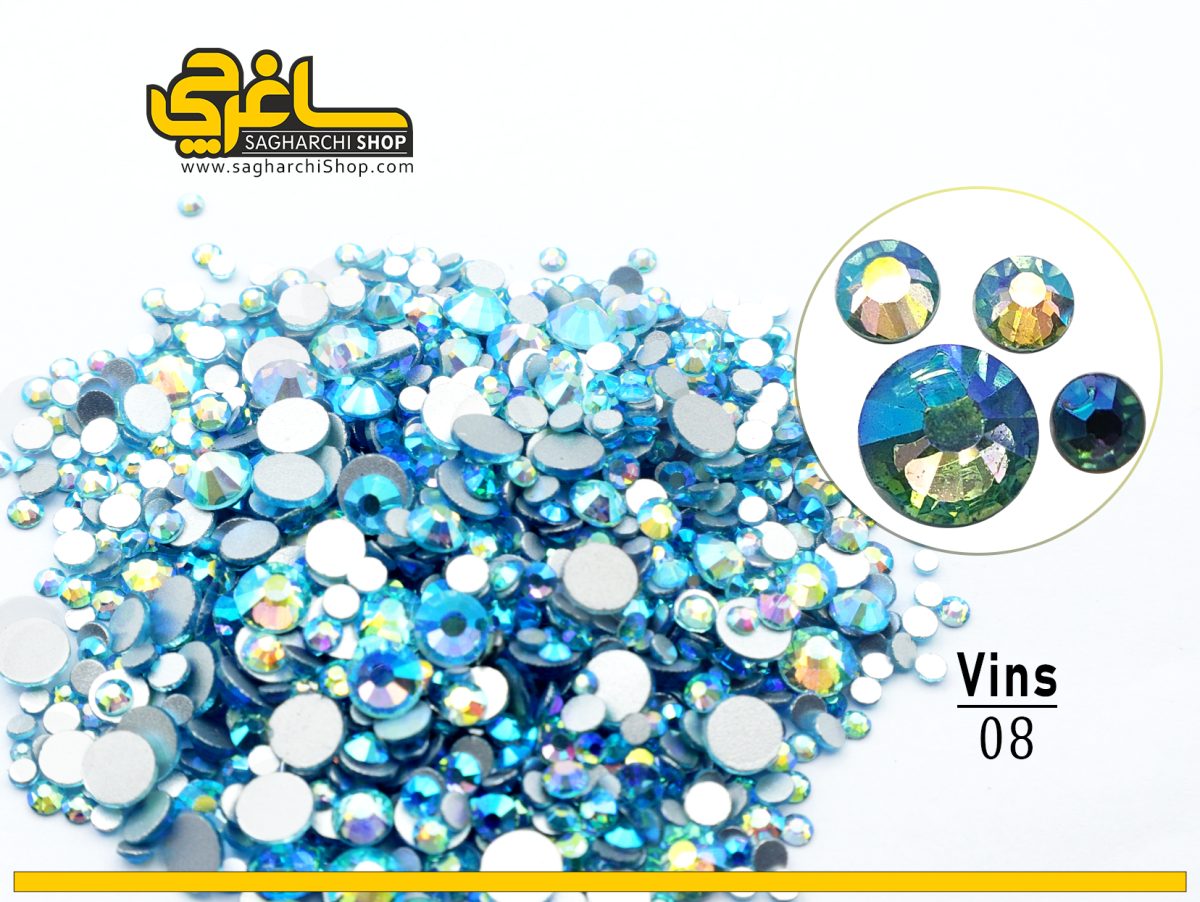 نگین ناخن وینس vins کد 08 نگین ناخن کد 08 وینس vins - Image 1