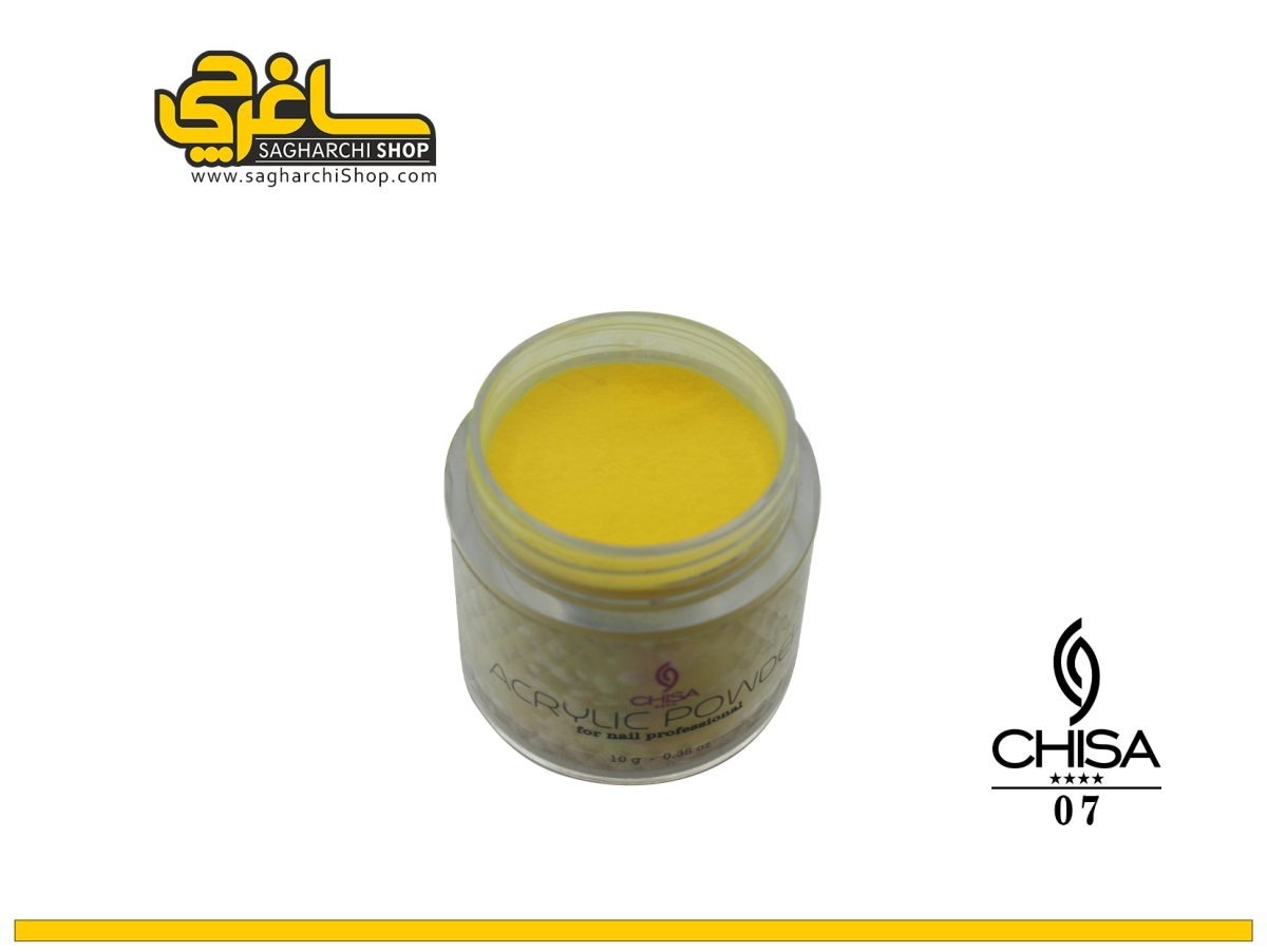 پودر رنگی کاشت ناخن کد 07 چیسا CHISA - Image 1