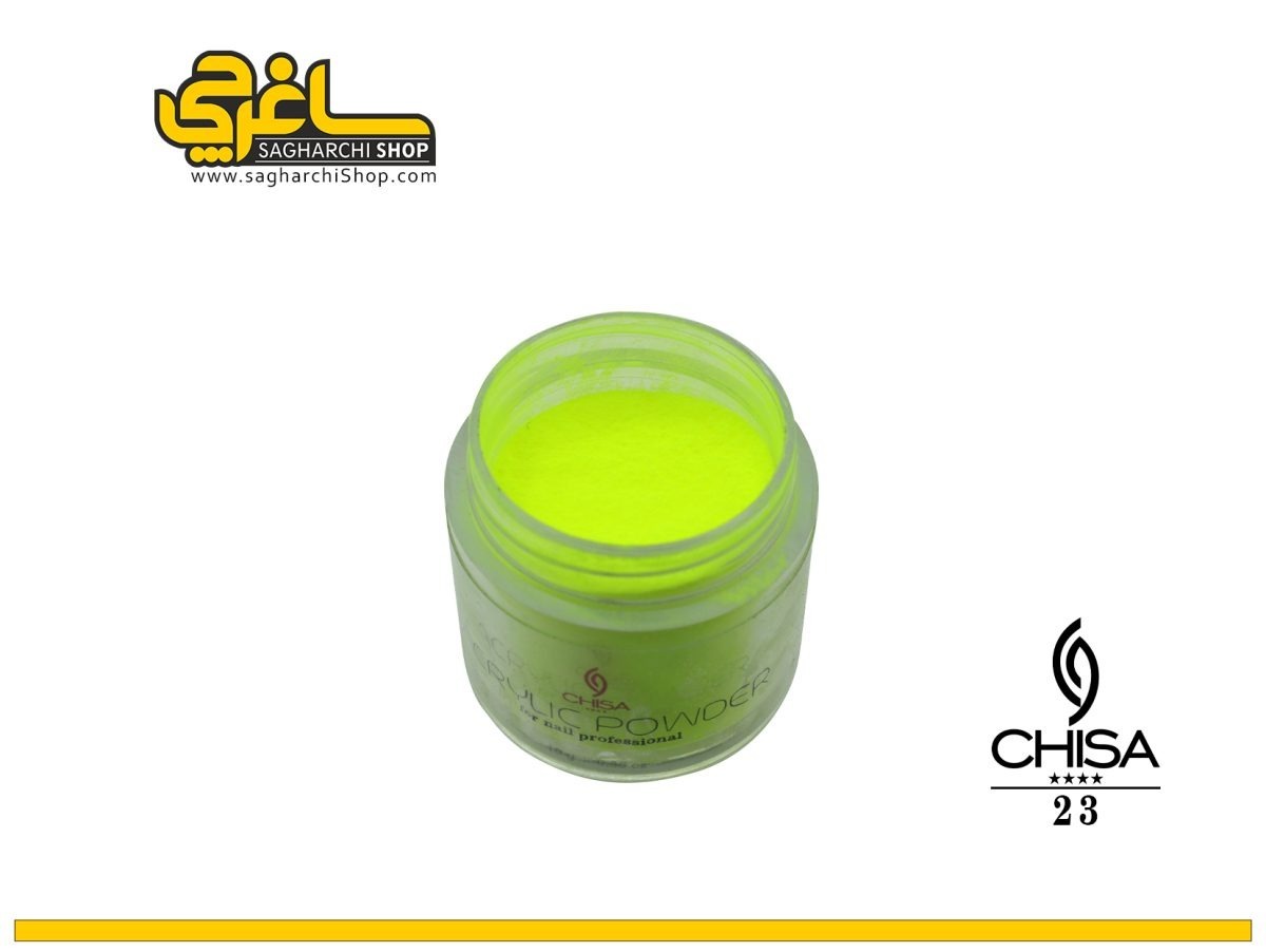 پودر رنگی کد 23 چیسا CHISA پودر رنگی کاشت ناخن کد 23 چیسا CHISA - Image 1