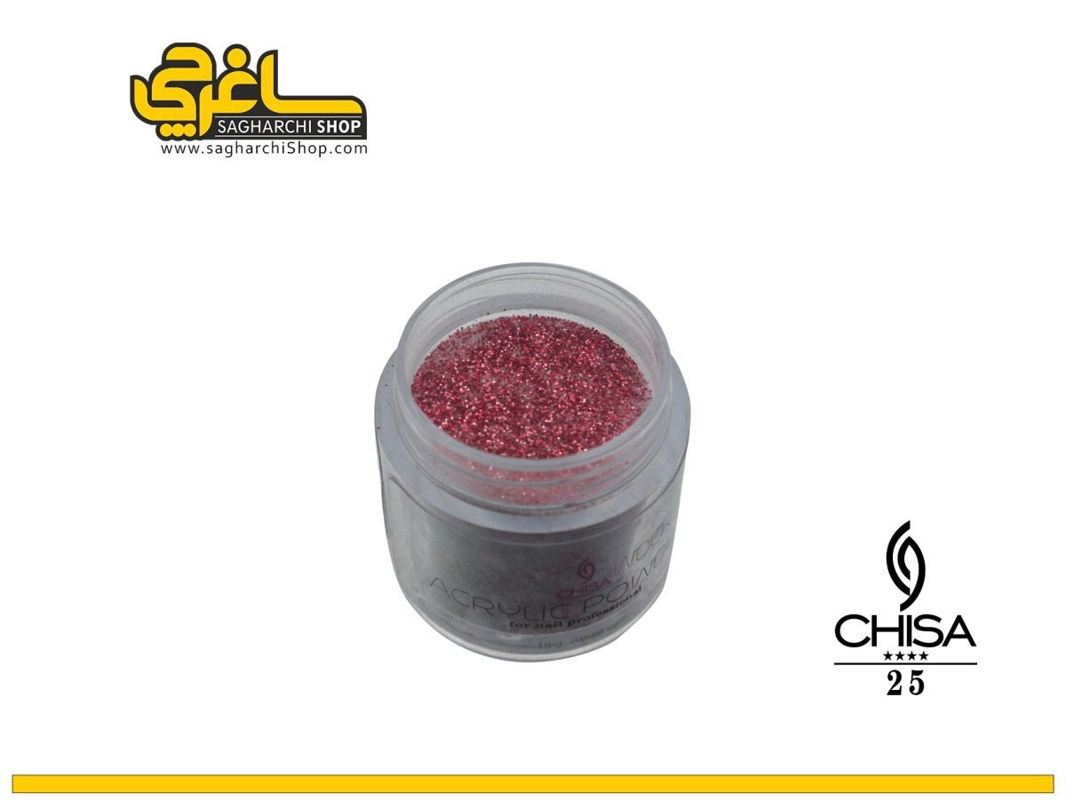پودر رنگی کاشت ناخن کد 25 چیسا CHISA - Image 1