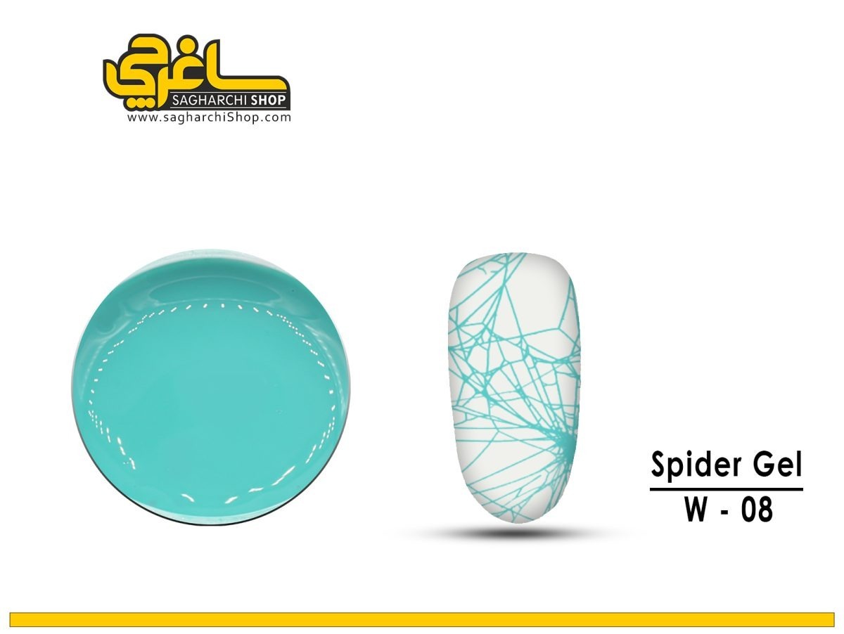اسپایدر ژل عنکبوتی فیروزه‌ای وینیل Winail - Image 2