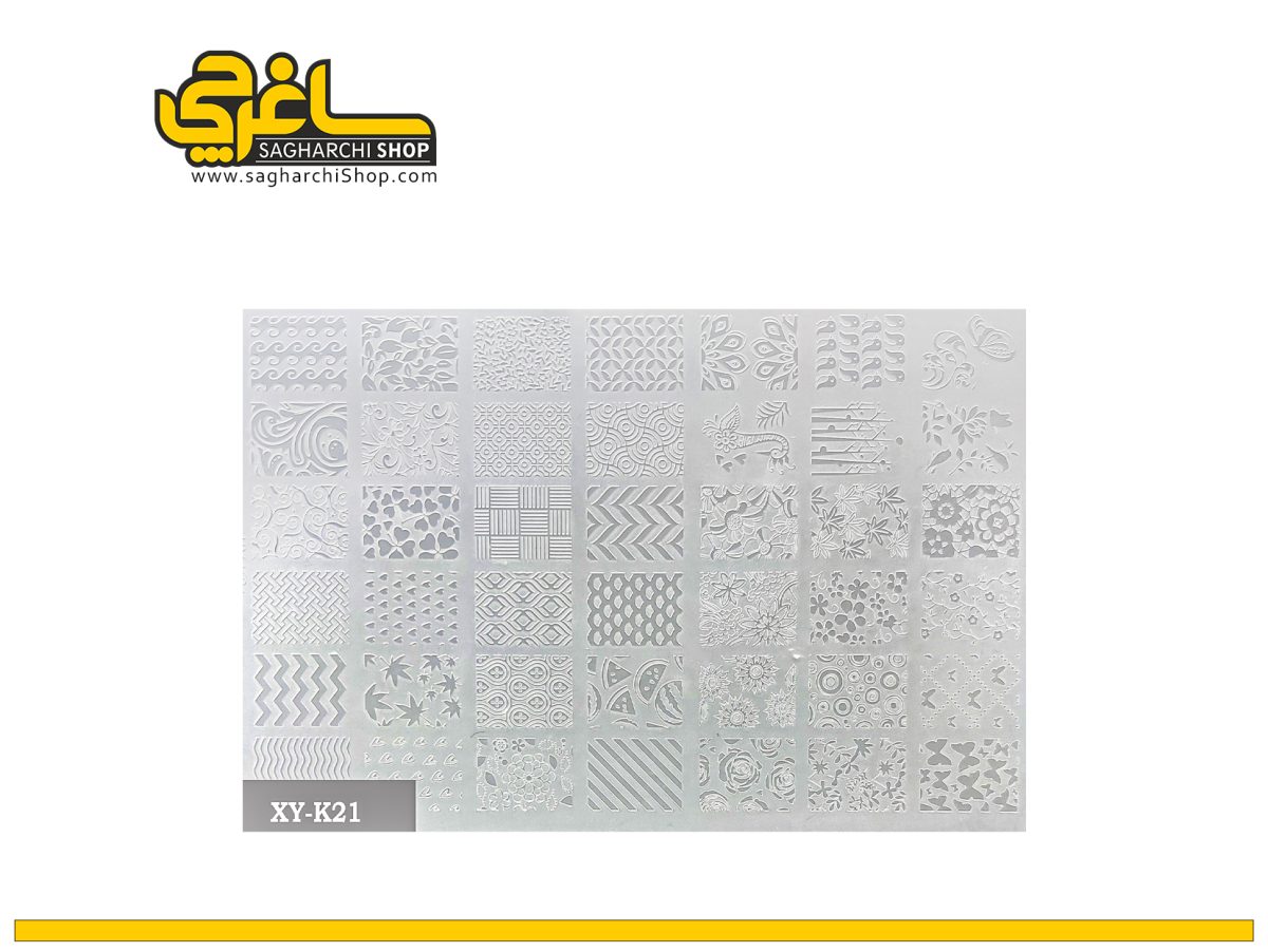 شابلون مهر سیلیکونی کد 19 شابلون مهر سیلیکونی کد 19 - Image 1