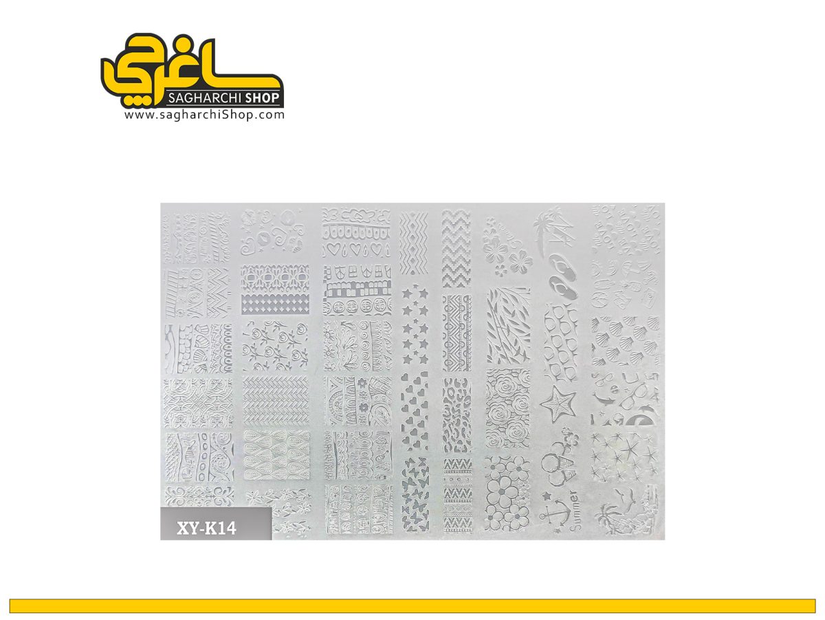 شابلون مهر سیلیکونی کد 28 - Image 1