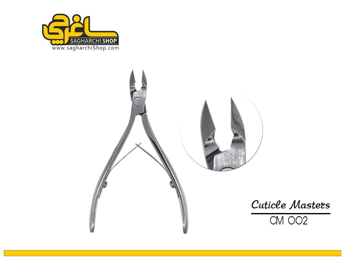 نیپر کیوتیکول مستر Cuticle Master کد 02 از جنس استیل تولیدشده که به کمک آن، می‌توان کوتیکول‌های مرده و پوسته‌های اضافی را از روی ناخن برداشت...