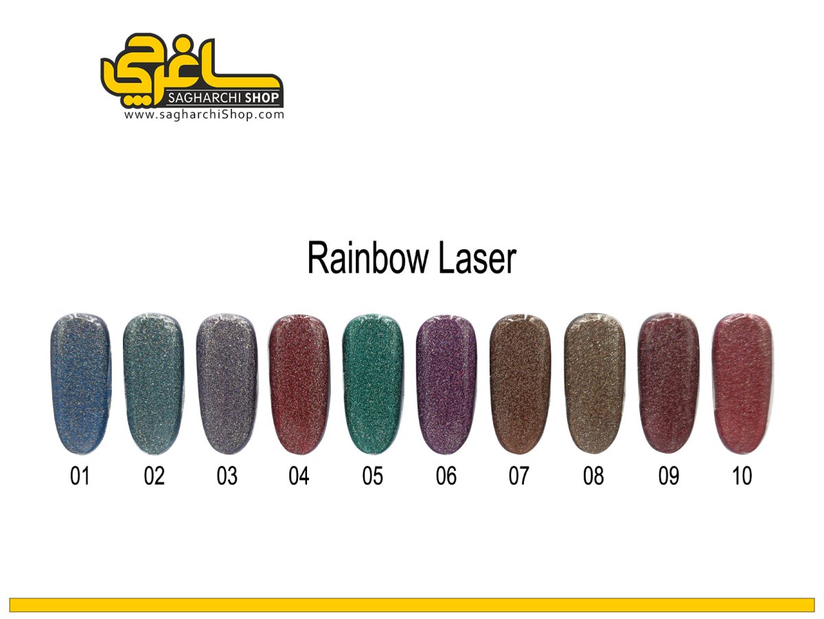 لاک ژل ناخن رینبو لیزر وینیل Winail Rainbow - Image 2
