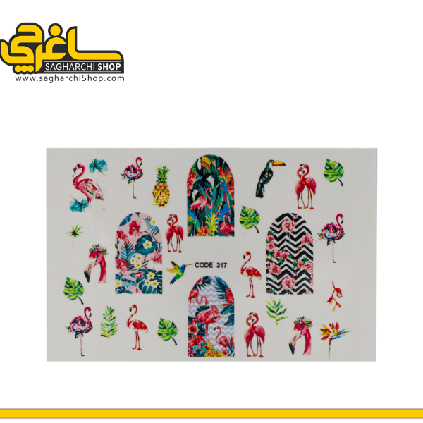 لنز ناخن کد 317