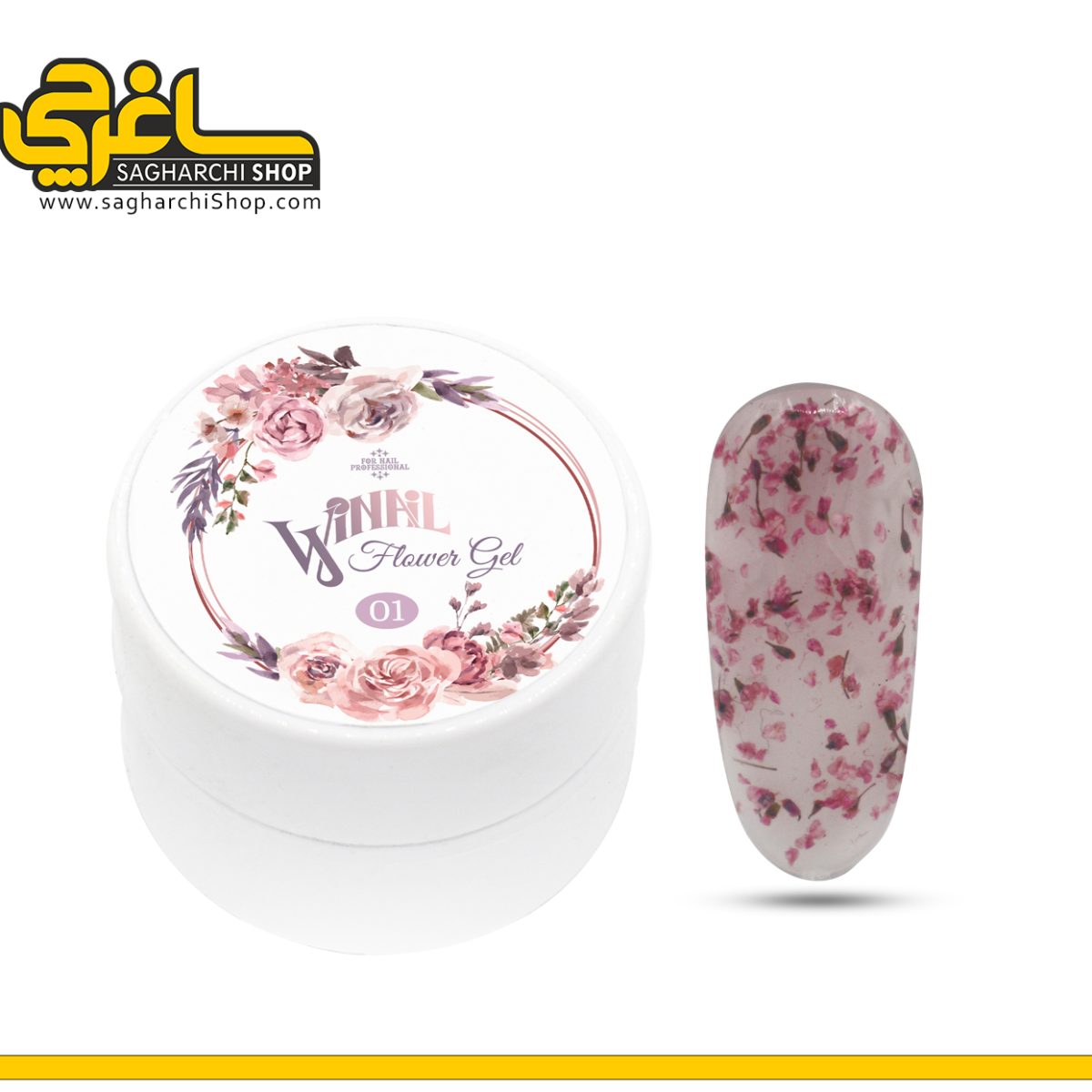 ژل گل خشک وینیل Winail Flower Gel تولید کشور استرالیا میباشد.برند Winail از جمله کمپانیهای جدید در عرصه ناخن به حساب میآید...