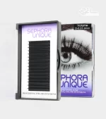پالت مژه والیوم تک سایز سفورا Sephora unique تولید کره جنوبی، مژه های بسیار سبک، نرم، مشکی و مات(Mink) همراه با فن سازی بسیار خوب تولید می کند...