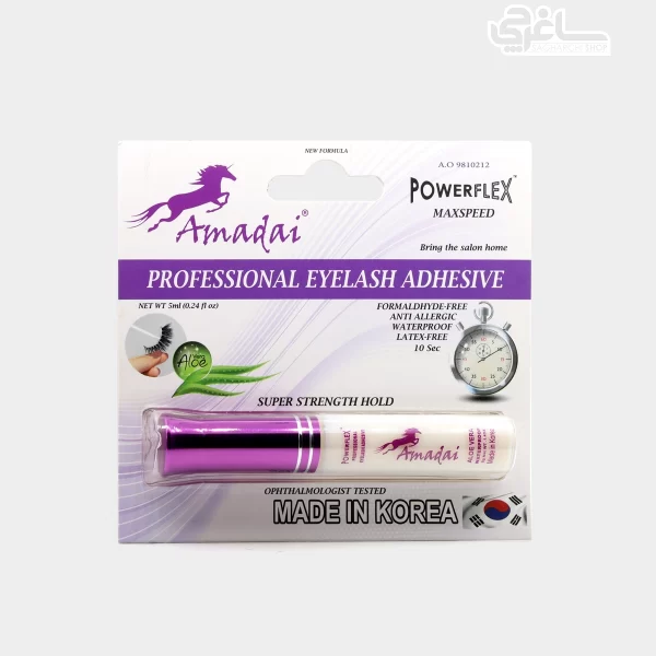 چسب مژه موقت 5 میلی لیتر برس دار آمادای Amadai تولید کشور کره جنوبی، یکی از با کیفیتترین محصولات موجود در بازار میباشد.مژه موقت نسبت به مژه...