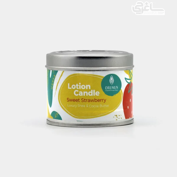 شمع پدیکور رایحه توت فرنگی اورامان ORUMAN